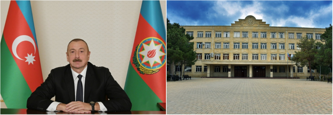 Sumqayıt Dövlət Universiteti əməkdaşlarının “Tərəqqi” medalı ilə təltif Sumqayıt Dövlət Universiteti əməkdaşlarının “Tərəqqi” medalı ilə təltif